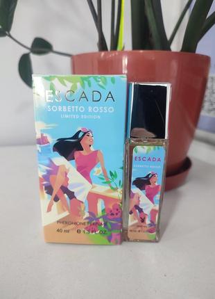 Парфюм pheromone formula sorbetto rosso limited edition женский 40 мл