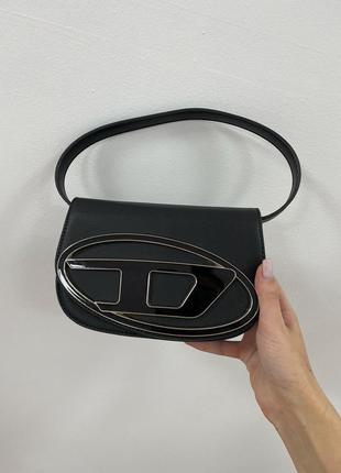 Сумка diesel 1dr iconic shoulder bag black