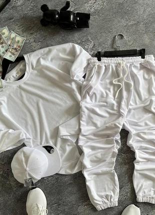 Комфортний костюм оверсайз, футболка і штани