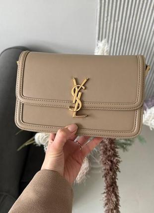 Женская кожаная сумка yves saint laurent 👜