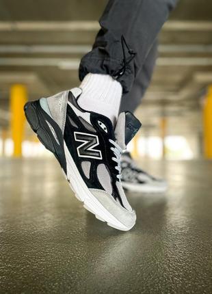 Чоловічі кросівки new balance 990 v3 "dtlr greyscale"