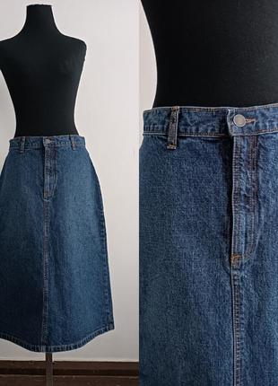 Базовая джинсовая юбка cbc jeans, 38 , s/m