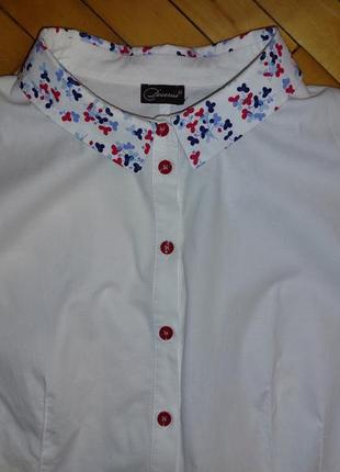 Костюм летний decorus р.48 блузка юбка3 фото