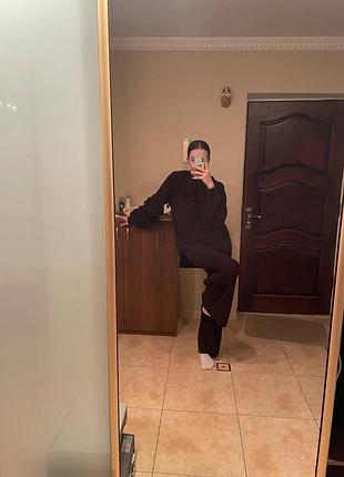 Теплий вʼязаний костюм