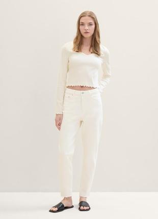 Джинси мом h&m slim mom fit