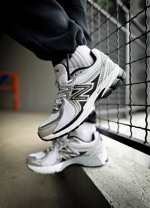 Мужские кроссовки new balance 860 v2"silver/black"