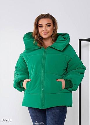 Жіноча зимова куртка 50-54