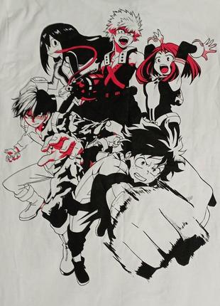 Футболка двостороння з аніме my hero academia