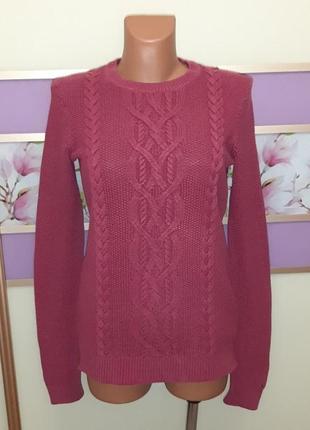 1+1=3 шикарний приглушено-рожевий брендовий светр tommy hilfiger, розмір 44 - 462 фото