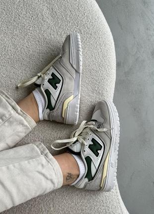 New balance 550 beige/white/green