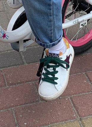 Кросівки шкіряні