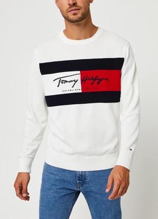 Кофта, свитшот tommy hilfiger m-l оригинал