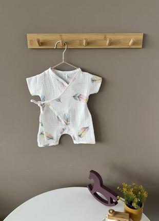 Комбинезон муслин на р. 62, 68