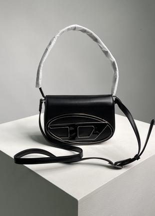 Сумка diesel 1dr iconic shoulder bag black