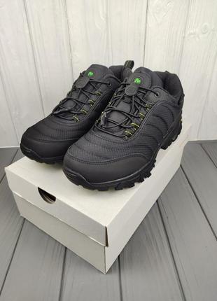 Кроссовки меррелл термо merrell vibram thermo black green