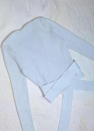 💝2+1=4 фирменный нежно-голубой женский свитер zara, размер 44 - 463 фото