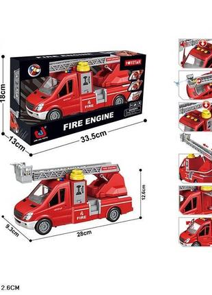 Пожарная машина jin jia toys подвижные детали 666-68p