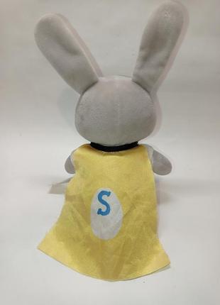 Мягкая игрушка кролик супер герой sainsbury super hero home3 фото