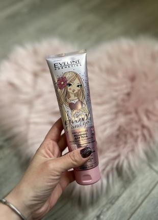 Мерехтливе молочко для тіла eveline cosmetics ✨