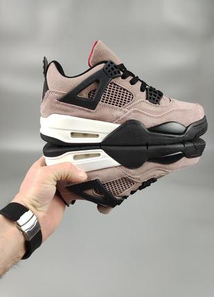 Кросівки nike air jordan 4 violet ore