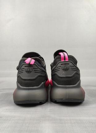 Кроссовки женские adidas zx 2k boost black&pink 36-403 фото
