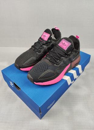 Кросівки жіночі adidas zx 2k boost black&pink 36-40