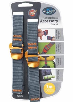 Ремінь для стягувань sea to summit accessory strap with hook buckle 20 мм 1 м  (1033-sts atdash201.0)