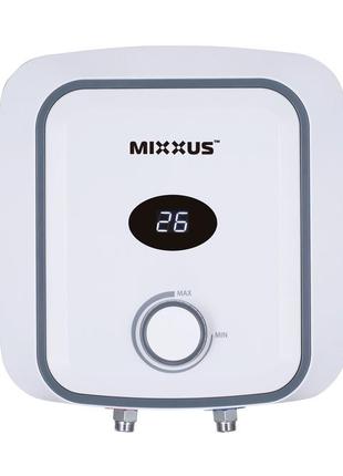 Водонагрівач "над мийкою" mixxus ewh-0510 small over накопичувач. 10 л, мокр.тен 1,5 kw (wh0003)