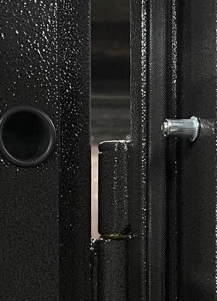 Двері ф1 вікторія метал 2050*960 праві бетон сірий4 фото