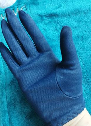 🎁вінтажні рукавички, на худеньку руку, з тканини4 фото