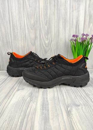 Кроссовки меррелл термо merrell ice cap moc thermo black orange