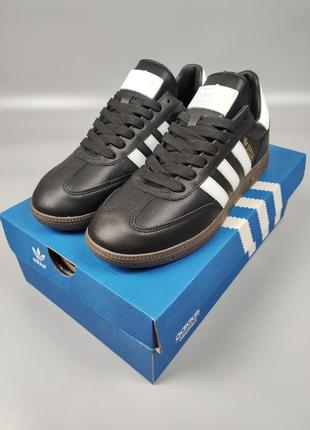 Мужские кроссовки adidas handball spezial black