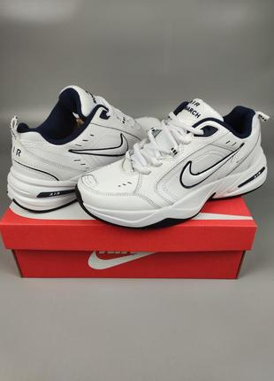 Кроссовки мужские nike air monarch iv white blue