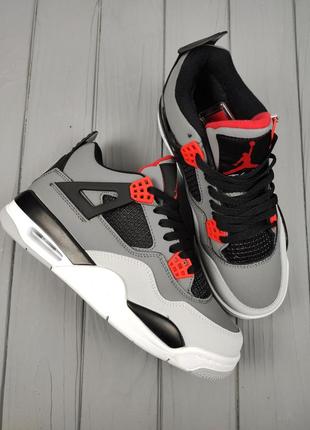 Кросівки чоловічі nike air jordan 4 retro infrared winter