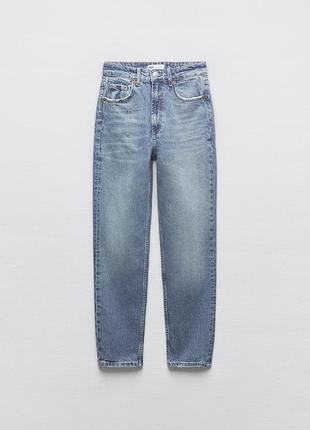 Джинси zara comfort fit mom jeans