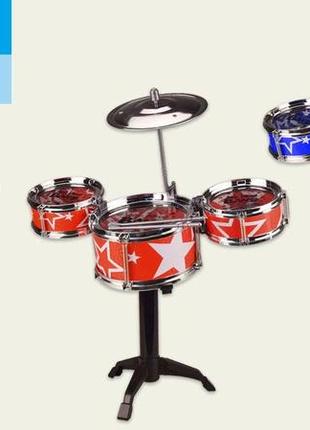 Ударная установка toycloud "jazz drum" барабаны, тарелки th688-2/3