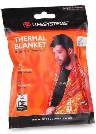 Рятувальникна ковдра lifesystems thermal blanket (1012-42120)