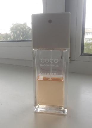 Парфюм coco chanel mademoiselle paris 100 ml оригинал. в остатке 50 ml.