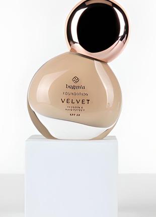 Тональна основа для обличчя bogenia velvet foundation spf 20 з ефектом матування каталог