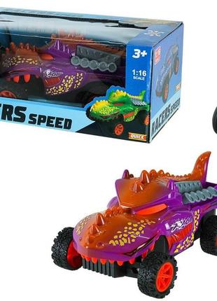 Машинка на пульті toycloud "racers speed" динозавр zj23198-1