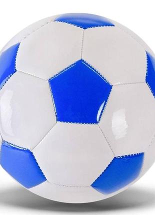 М'яч футбольний арт. fb24327 (100 шт.) no4, pvc, 230 грамів, mix 3 кольори, сітка + голка
