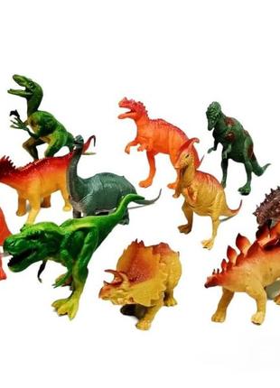 Набор фигурок toycloud динозавры, 12 штук 2061b