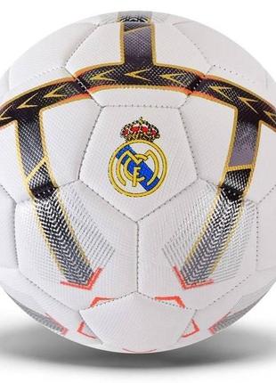 М'яч футбольний fb24507 (60 шт.) no5, pu, 350 грамів, mix 4 кольори, сітка + голка