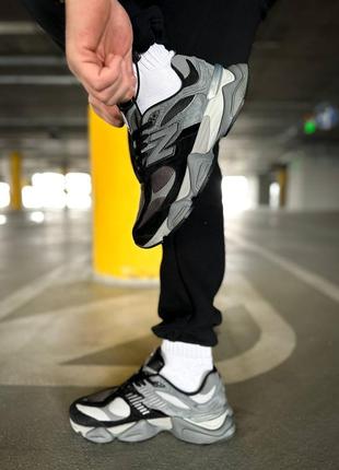 New balance 9060 black castlerock grey 3