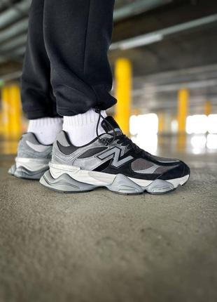 New balance 9060 black castlerock grey 4
