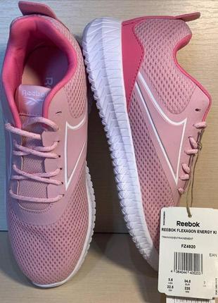 Кросівки рожеві, розмір 34,5 reebok flexagon energy ki3 фото