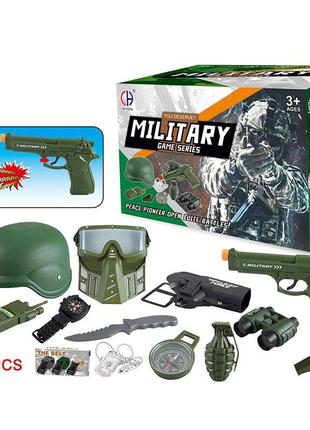 Набор военного toycloud пистолет, маска, аксессуары ch810a-5