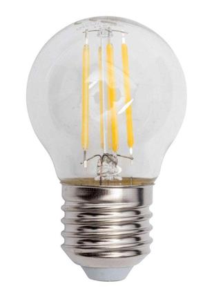 Лампочка led siriusstar filament clear 4202 8 w (c37-4200k-e14)
