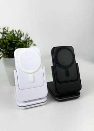 Foldable charging station + power bank
