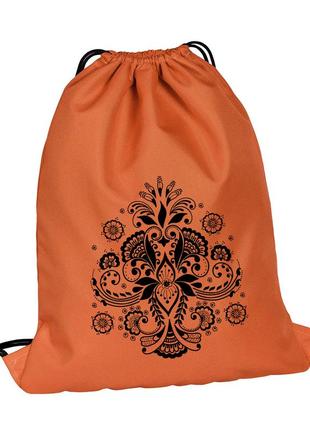 Именной surikat рюкзак-мешок оранжевый (bbx)